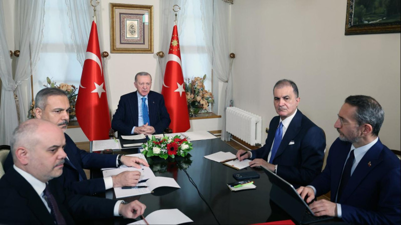 Turkish President Erdogan takes part in virtual meeting of European leaders on Ukraine, defense
