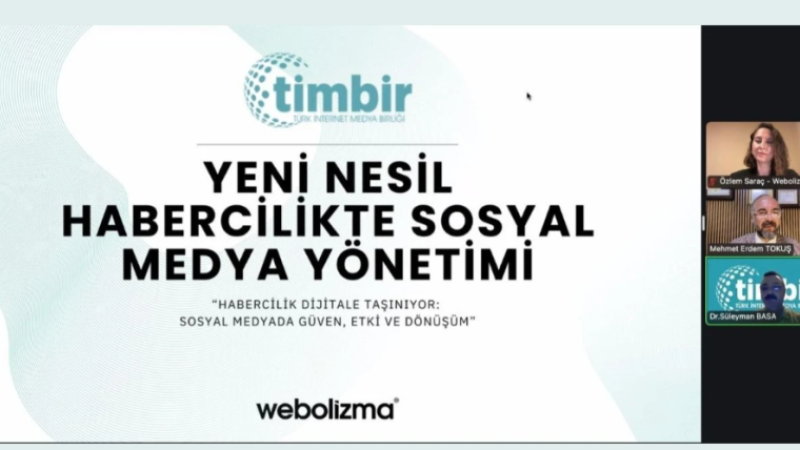 TİMBİR'den gazetecilere dijital habercilik eğitimi