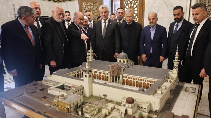 Türkiye'den Şam'a ziyaret                              