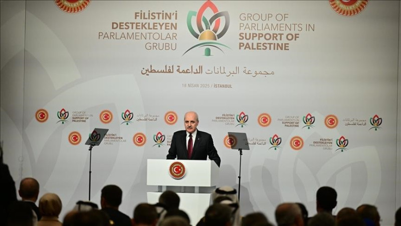 Policy of erasing Palestinian identity from Gaza unacceptable: Turkish parliament speaker