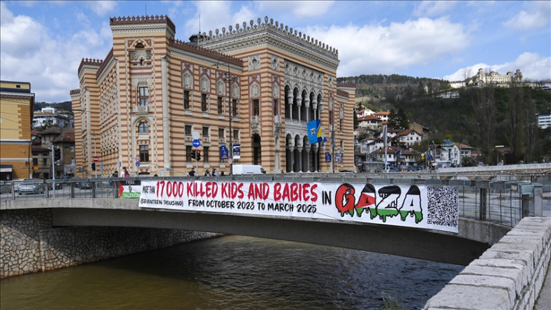 Sarajevo u znaku podrške ubijenoj djeci Gaze