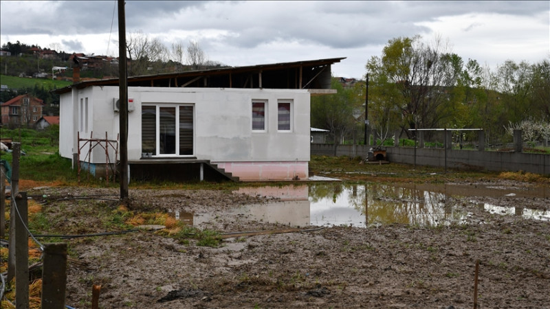 Поплавени и оштетени куќи во Скопско по излевањето на Маркова Река