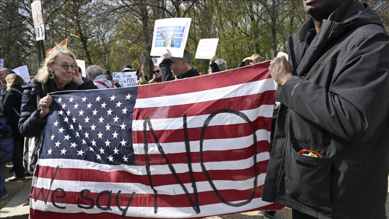 Hundreds in Berlin, Frankfurt rally against Trump policies