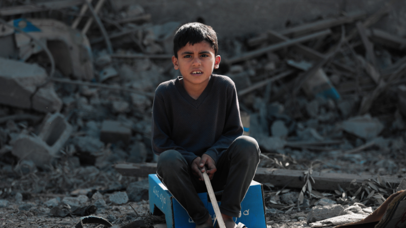 UN: More than 660,000 children cannot go to school due to war in Gaza