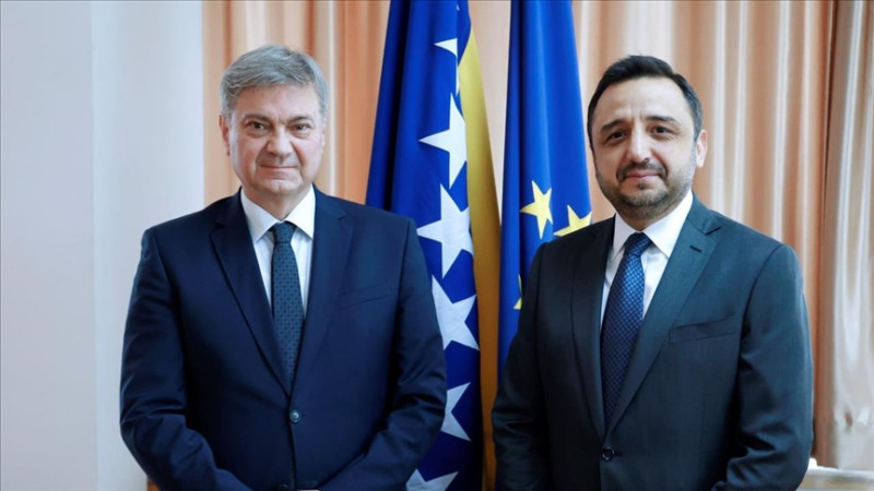 Zvizdić u nastupnu posjetu primio turskog ambasadora Aksekija
