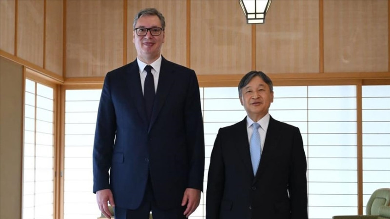 Vučić na prijemu kod japanskog cara Naruhita, pozvao ga u posjetu Srbiji