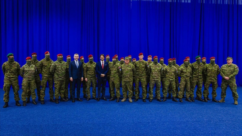 Pelegrini posjetio slovački kontingent KFOR-a na Kosovu