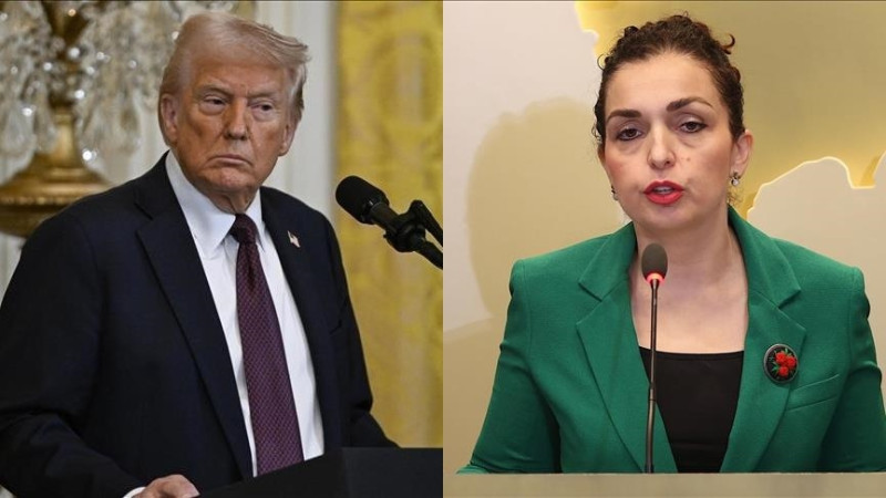 Presidentja Osmani ftohet nga presidenti Trump për ta përfaqësuar Kosovën në Bordin e Paqes për Gazë