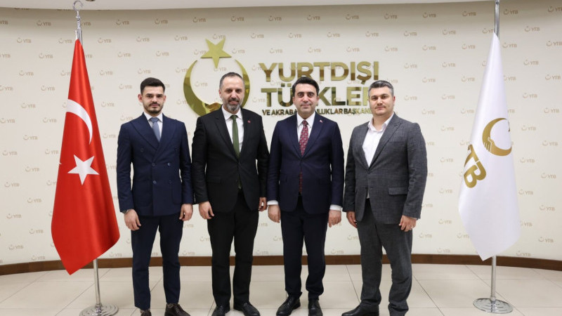 Köprü Derneği heyeti YTB Başkanı Abdülhadi Turus’u ziyaret etti