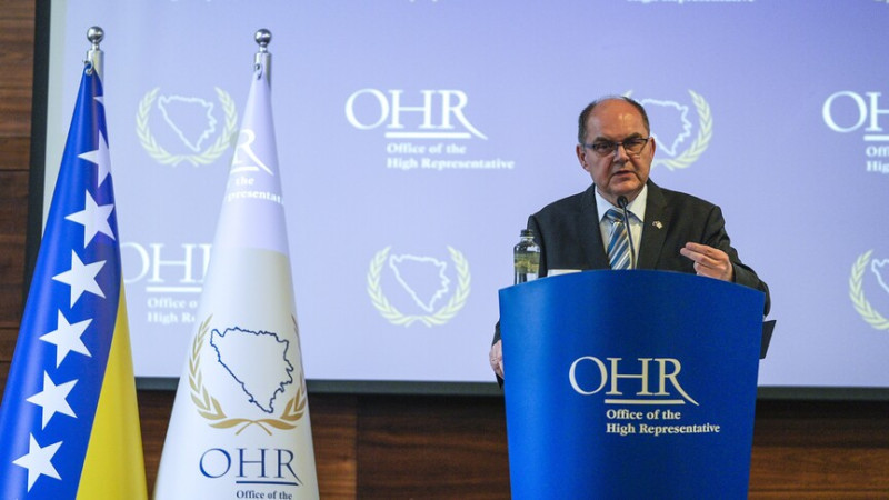 OHR potvrdio da Christian Schmidt napušta poziciju visokog predstavnika u BiH