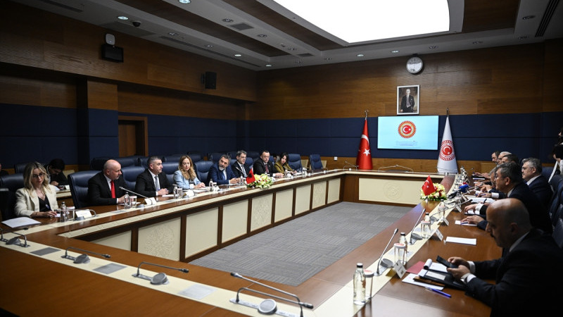 TBMM Güvenlik ve İstihbarat Komisyonu Başkanı Tipioğlu, Arnavutluk heyeti ile görüştü