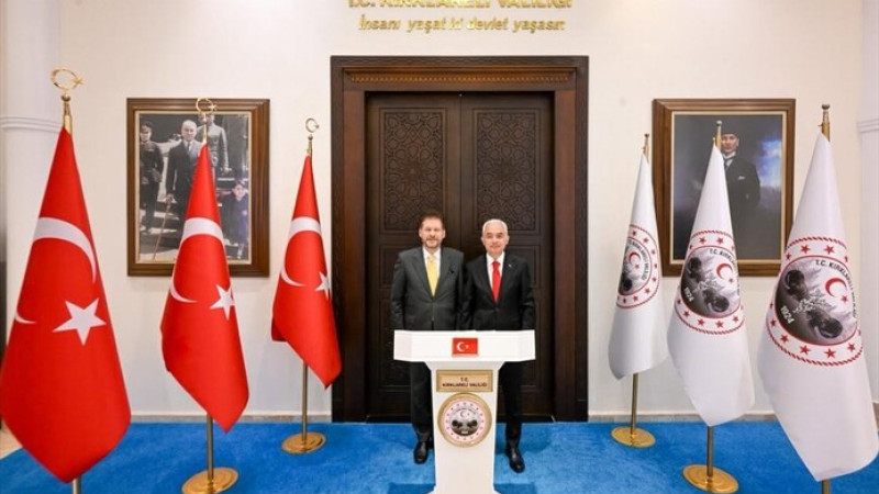 Guvernatori i Kirklarelit priti në takim ambasadorin e Maqedonisë së Veriut në Ankara