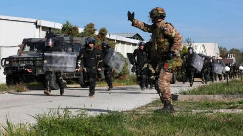 KFOR, EULEX VE Kosova kurumlarından ortak güvenlik tatbikatı