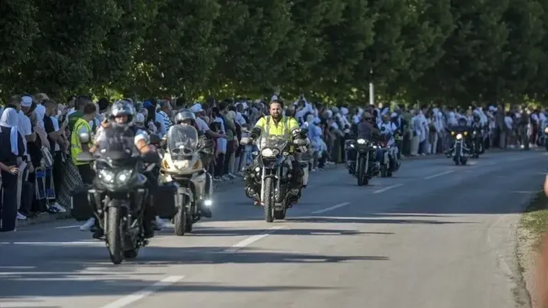 Yüzlerce Motosikletçi, Maraton Koşucusu ve Bisikletçi Potočari’ye Geldi