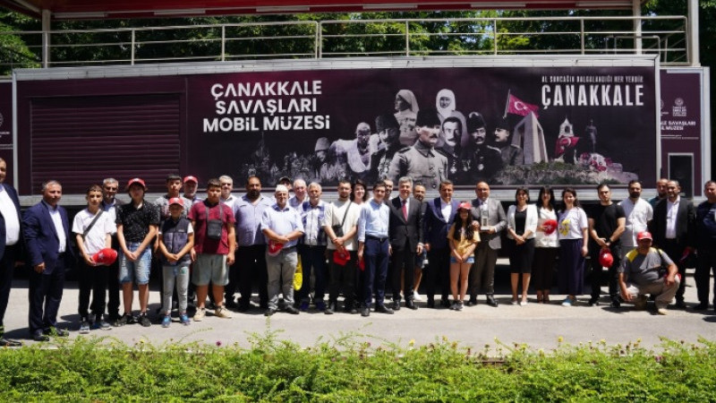 Çanakkale Savaşları Mobil Müzesi, Bulgaristan’ın Razgrad şehrinde büyük ilgi gördü