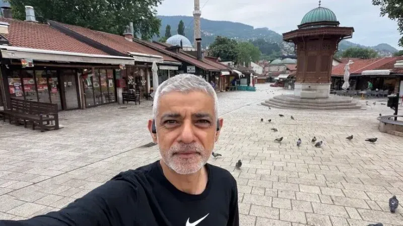 Gradonačelnik Londona Sadiq Khan oduševljen Sarajevom: 