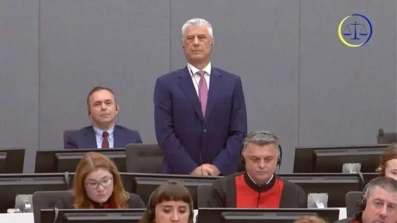Lahey'de yargılanan eski Kosova Cumhurbaşkanı Thaçi’ye 25 yıl hapis cezası