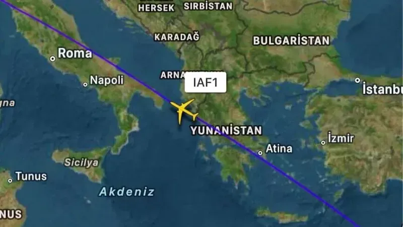 Netanyahu’nun uçağı bir kez daha Yunanistan, İtalya ve Fransa hava sahalarını kullandı