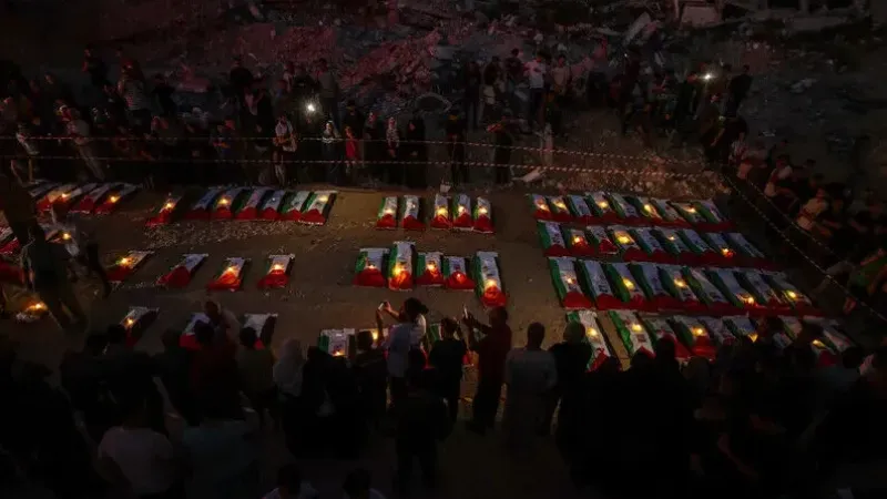 Bodies, remains of 105 Palestinians recovered from rubble in Gaza City