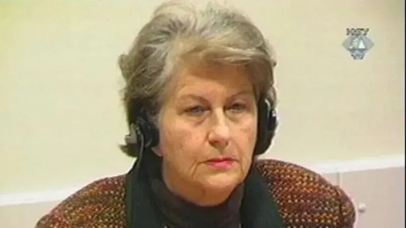 Ndërron jetë Biljana Plavshiq, e dënuar për krime lufte në Bosnjë e Hercegovinë