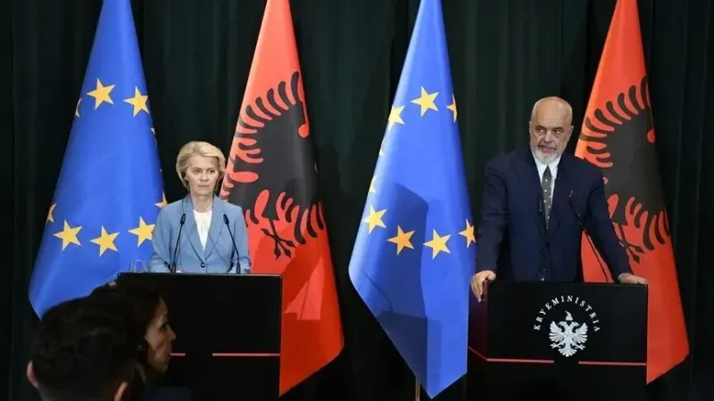 Von der Leyen: Članstvo neće samo Albaniju učiniti jačom, već i EU